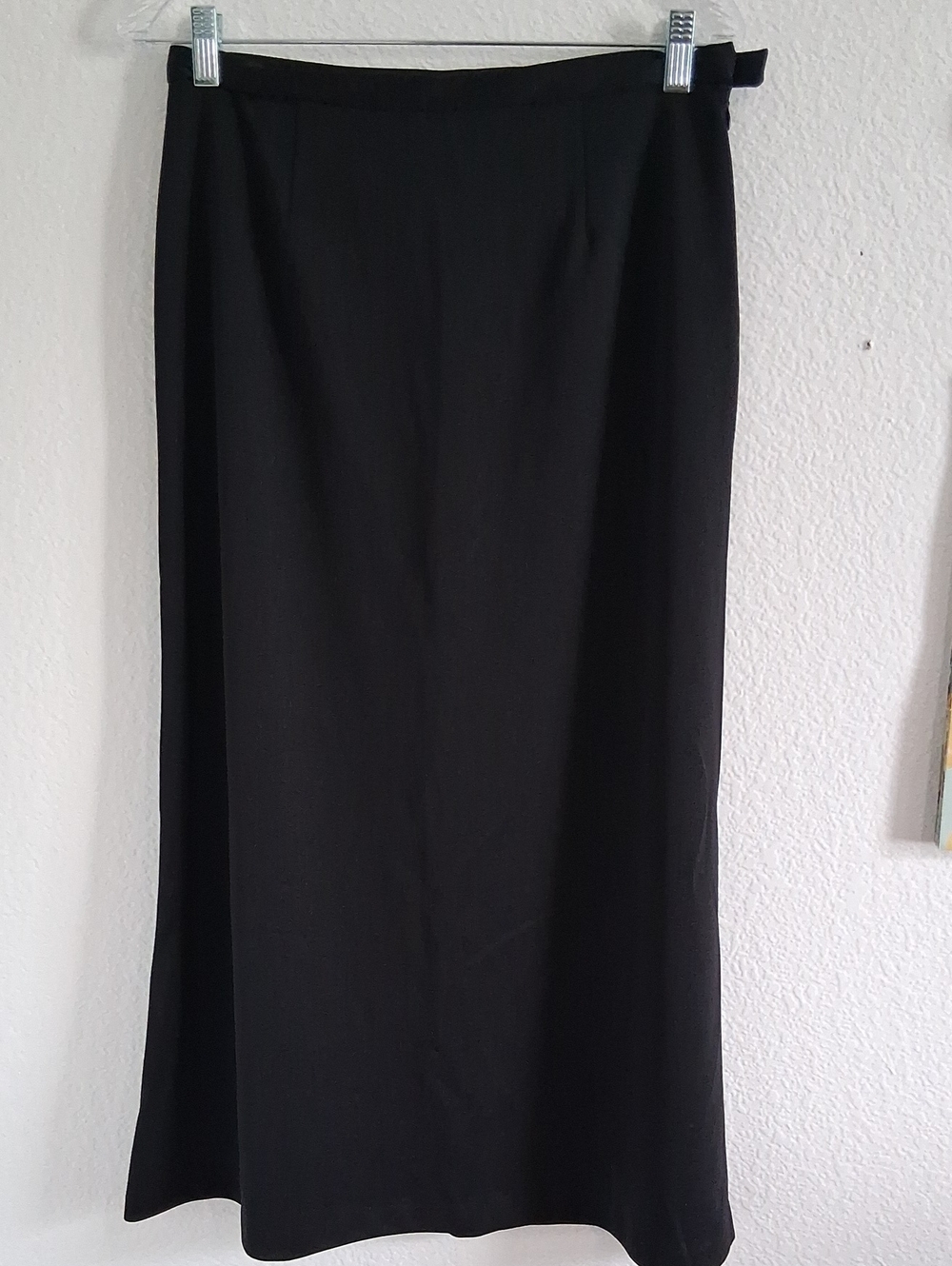 Kathie Lee Collection Black Maxi Skirt